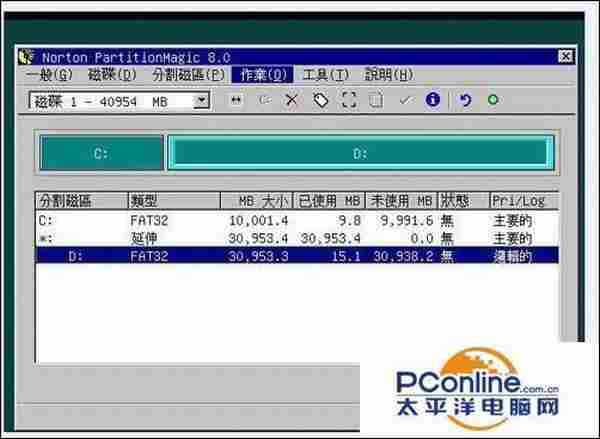 PQmagic软件到底怎么调整硬盘分区大小呢?