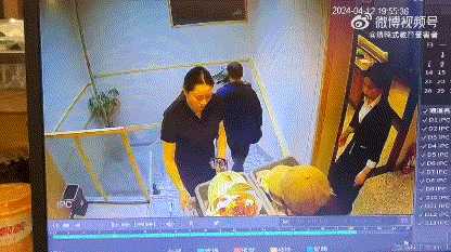 中国式汉堡是怎么做的?动图 真人版性感劳拉被真熊咬