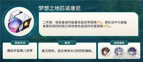 崩坏星穹铁道梦想之地匹诺康尼属性效果介绍