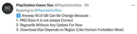 《战神:诸神黄昏》PS4文件大小曝光 前作的两倍左右!