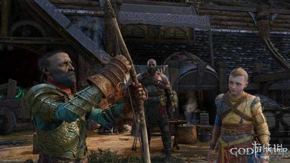 《战神5》官方发布大量新图片 奎爷徒手接雷神之锤!