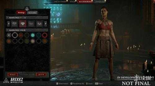 《暗黑破坏神4》测试玩家曝光野蛮人 法师捏人画面!