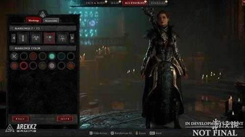 《暗黑破坏神4》测试玩家曝光野蛮人 法师捏人画面!