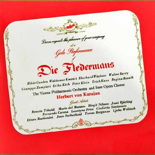 【古典音乐】卡拉扬《小约翰·施特劳斯·蝙蝠（全剧）》2CD.2015[FLAC+CUE/整轨]