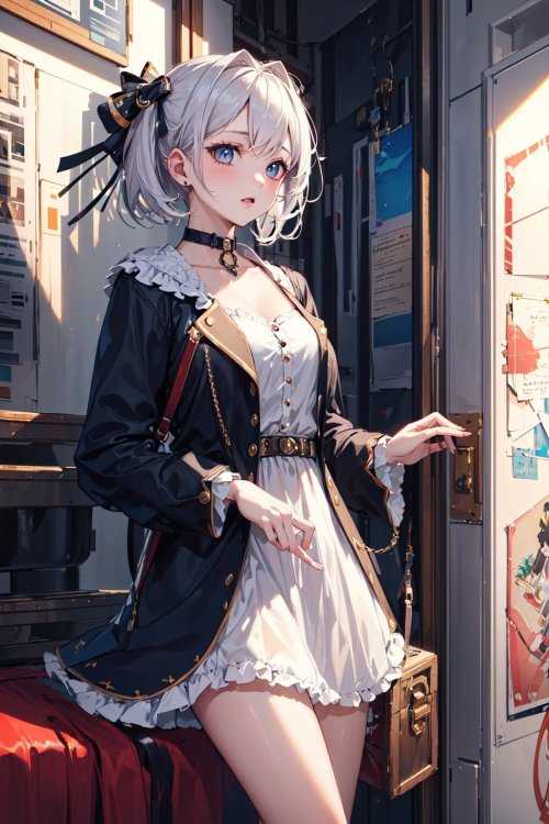 动漫美图杂赏:超短裙、运动系 AI小姐姐肆意展现傲人好身材