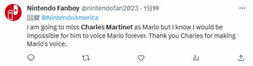 查尔斯不再担任马里奥配音 粉丝:一个时代的终结
