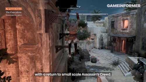 《刺客信条:幻景》跑酷、暗杀实机:经典信仰之跃