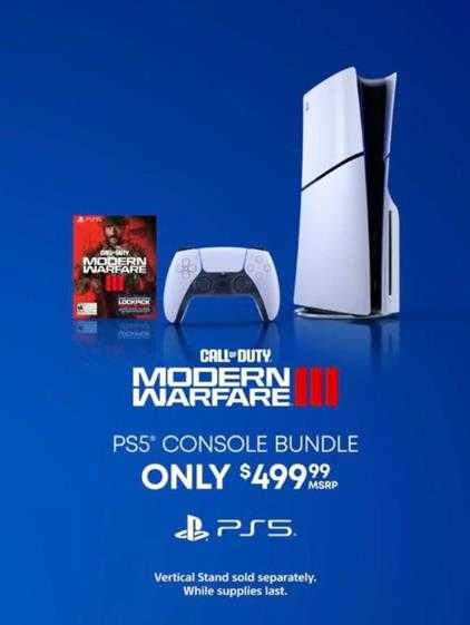 白送《COD20》:新款PS5捆绑包定价和裸机相当