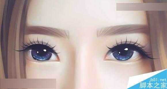 Photoshop给清纯女孩打造唯美的封面手绘效果图