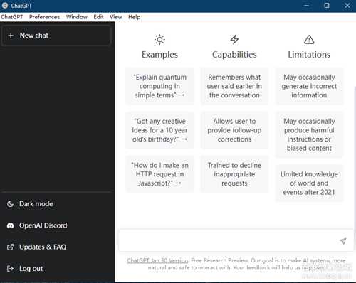 【开源】ChatGPT_0.10.3 for Windows带GUI版本(支持Mac,Linux)